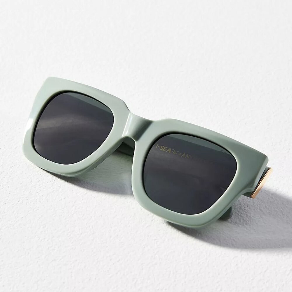 Anthropologie I-SEA Jolene Polarized Sunglasses NWT